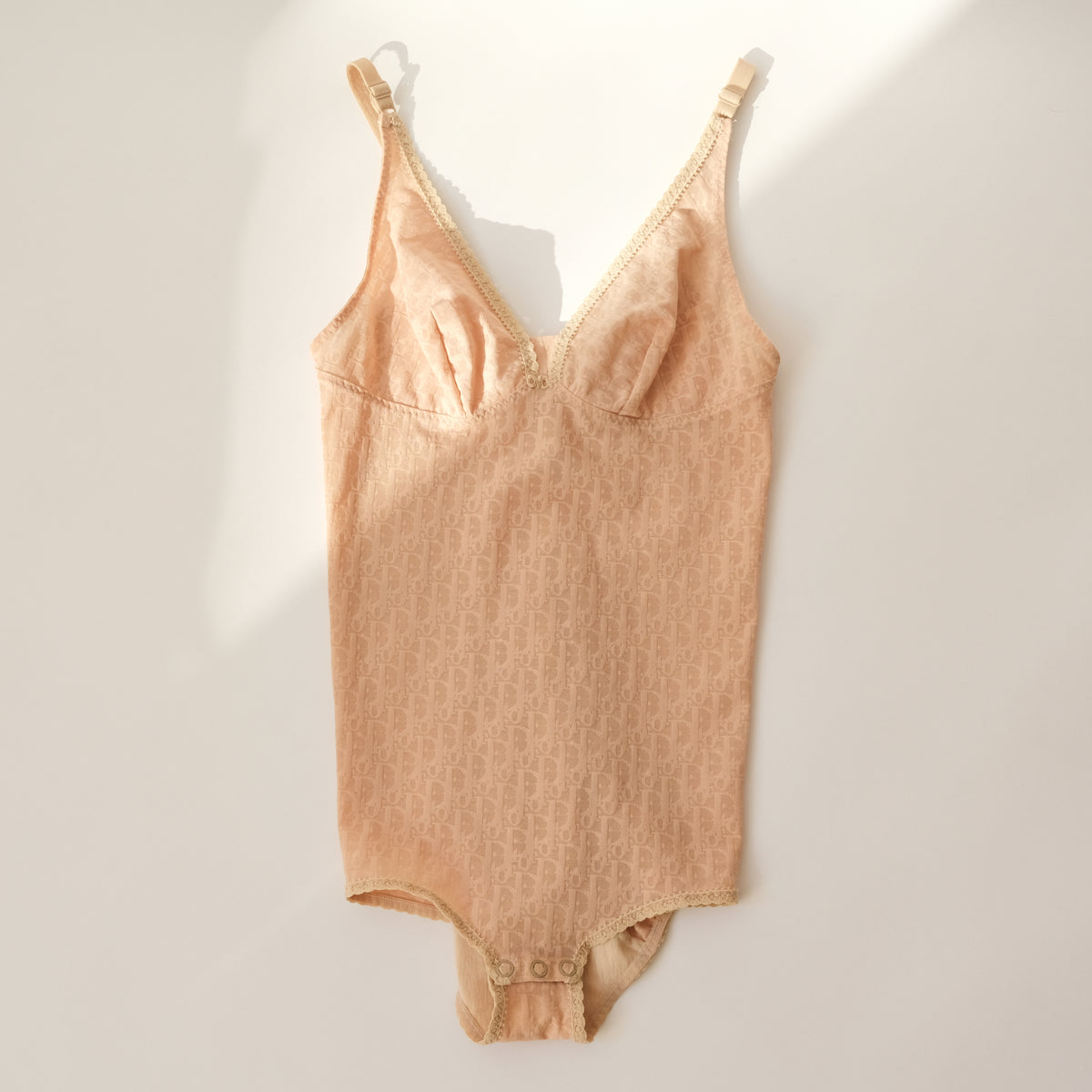 Rare Christian Dior Logo Lace Bodysuit – kikovintage