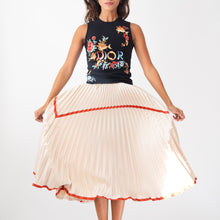 Load image into Gallery viewer, 2002 Christian Dior Koi Fish Embroidered Tank Top