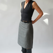 Load image into Gallery viewer, Prada Houndstooth Skirt