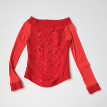 Load image into Gallery viewer, 90s Alain Mesh Longsleeve
