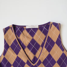 Load image into Gallery viewer, 2000s Miu Miu Argyle Vest