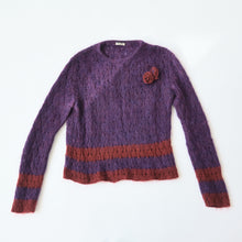Load image into Gallery viewer, 2000s Miu Miu crochet Sweater