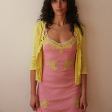 Load image into Gallery viewer, Betsey Johnson Lace Trim Midi Dress