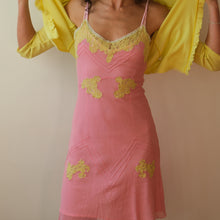 Load image into Gallery viewer, Betsey Johnson Lace Trim Midi Dress
