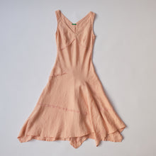 Load image into Gallery viewer, 90s Bias Cut Linen Dress