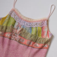 Load image into Gallery viewer, Parisian Vintage Marabou Trim Cami