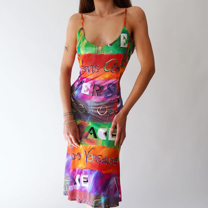 Slinky 90s Versace Dress