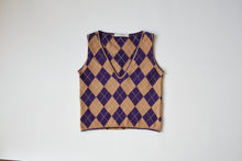 Load image into Gallery viewer, 2000s Miu Miu Argyle Vest