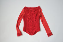 Load image into Gallery viewer, 90s Alain Mesh Longsleeve