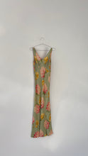 Load image into Gallery viewer, Betsey Johnson Silk Green Bias Slip