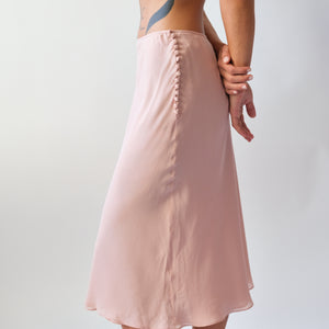 1990s Christian Dior silk skirt