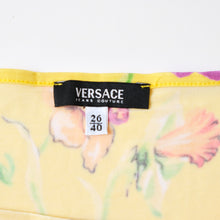 Load image into Gallery viewer, Versace Floral Butterfly Midi Skirt
