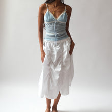 Load image into Gallery viewer, White Parachute Midi Skirt