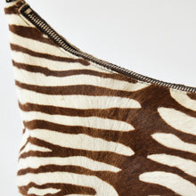 Load image into Gallery viewer, Vintage Zebra Print Cavallino Shoulder Bag