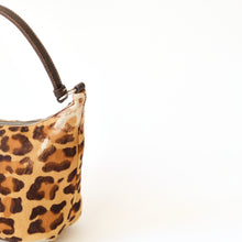 Load image into Gallery viewer, Prada Leopard Print Cavallino Shoulder Bag