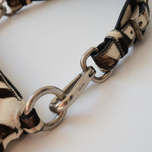 Load image into Gallery viewer, Vintage Zebra Print Pony Hair Shoulder Bag