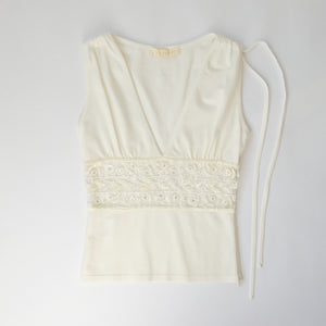 Vintage Valentino Sequinned Tank Top