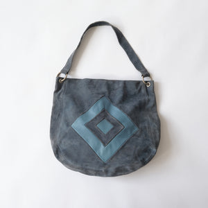 Rare 90s Bottega Veneta Suede Shoulder Bag