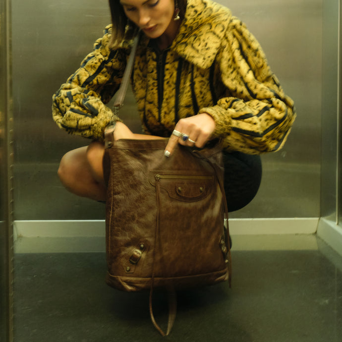 Balenciaga Leather Day Bag