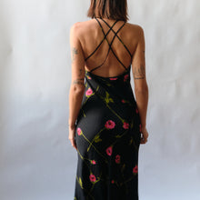 Load image into Gallery viewer, Betsey Johnson Rose Print Midi Dress