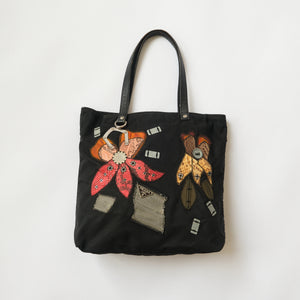 Early 2000s Prada Patchwork Mini Tote