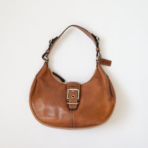 2000s Coach Leather Shoulder Bag