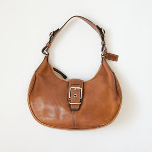 2000s Coach Leather Shoulder Bag