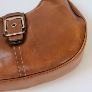 2000s Coach Leather Shoulder Bag