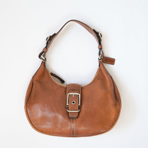 2000s Coach Leather Shoulder Bag