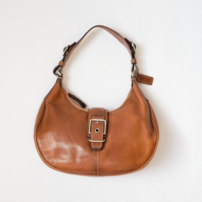2000s Coach Leather Shoulder Bag