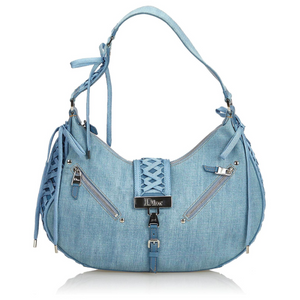 2002 Christian Dior Admit It Denim Handbag