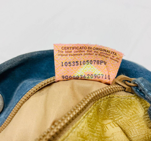Rare 90s Bottega Veneta Suede Shoulder Bag