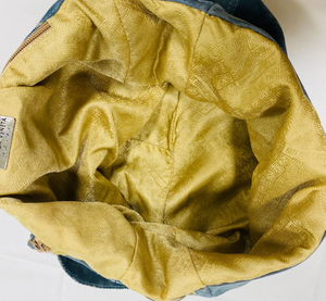 Rare 90s Bottega Veneta Suede Shoulder Bag
