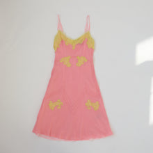 Load image into Gallery viewer, Betsey Johnson Lace Trim Midi Dress