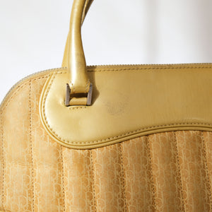 SS2002 Christian Dior Gold Cadillac Handbag