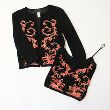 Load image into Gallery viewer, Gianni Versace Cardigan &amp; Cami Set