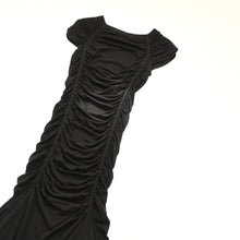 Load image into Gallery viewer, 90s DKNY Ruched Midi Dress