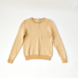 Vintage Monogram Knit Sweater