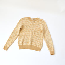 Load image into Gallery viewer, Vintage Monogram Knit Sweater