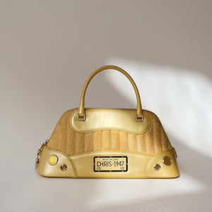 SS2002 Christian Dior Gold Cadillac Handbag