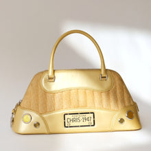 Load image into Gallery viewer, SS2002 Christian Dior Gold Cadillac Handbag