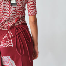 Load image into Gallery viewer, BNWT Jean Paul Gaultier Tribal Wrap Dress