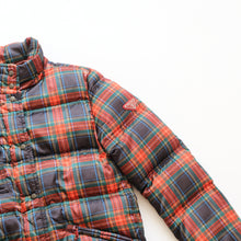 Load image into Gallery viewer, Tartan Prada Nylon Puffer Jacket