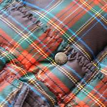 Load image into Gallery viewer, Tartan Prada Nylon Puffer Jacket