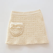 Load image into Gallery viewer, Dolce &amp; Gabbana Cream Knit Mini Skirt