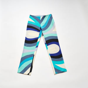 Rare 90s Emilio Pucci Abstract Trousers