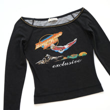 Load image into Gallery viewer, Blumarine Black BNWT Logo Longsleeve