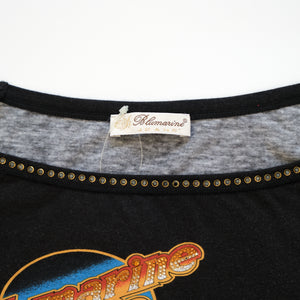 Blumarine Black BNWT Logo Longsleeve