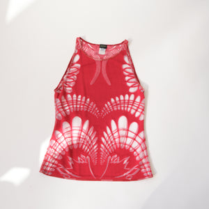 Jean Paul Gaultier Sleeveless Red Top