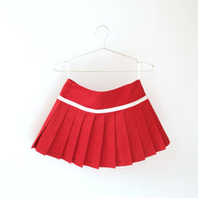 Load image into Gallery viewer, Dolce &amp; Gabbana Red Pleated Mini Skirt